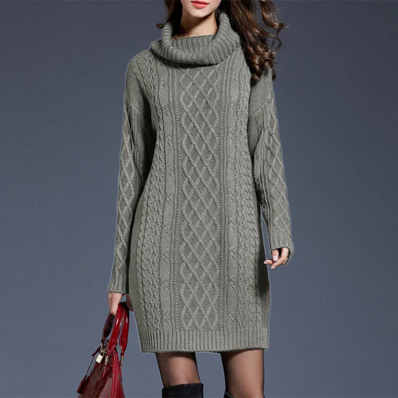 Brenda™ | Eleganter, gestrickter Winterrock