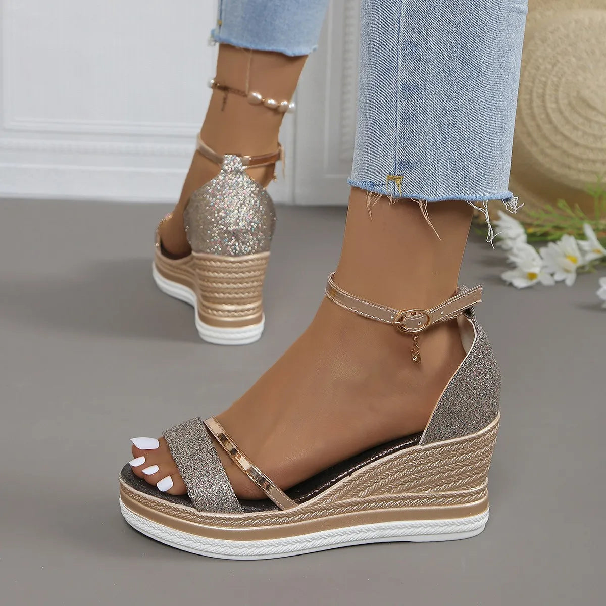 Zahra™ | Orthopädische Keilsandalen