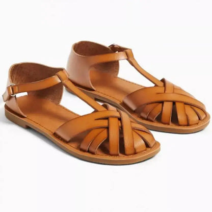 ARLES™ | SANDALES TRESSÉES T-BAR