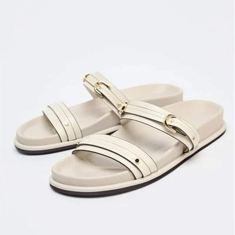 NOLIA™ | SANDALES À DOUBLE BRIDE