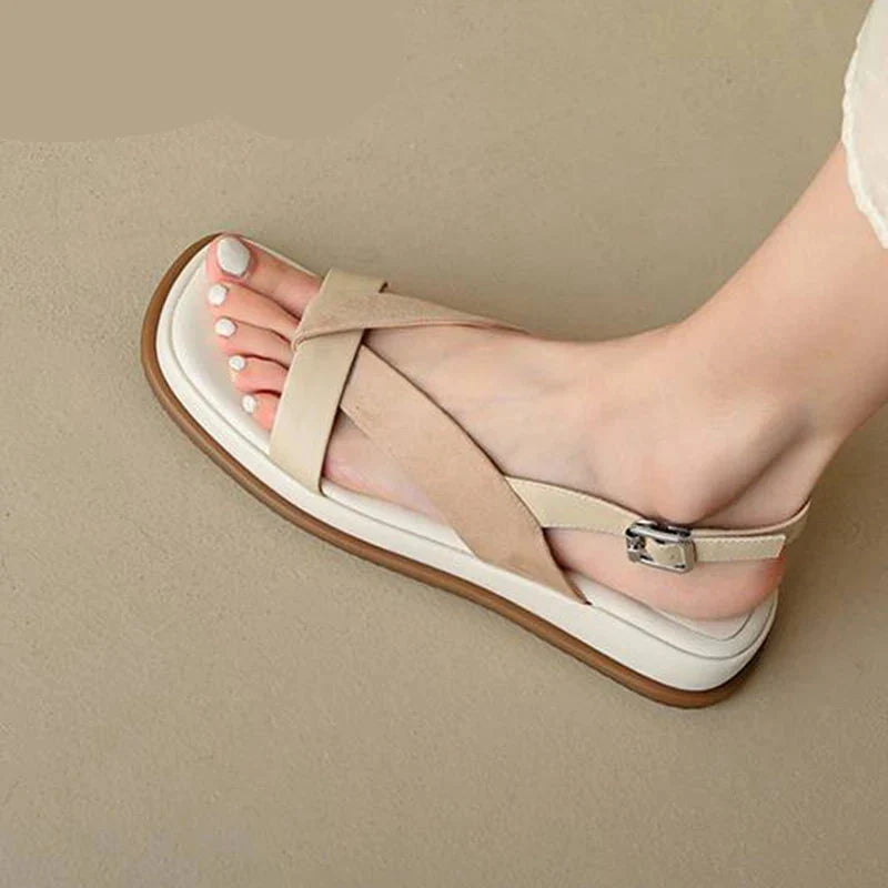 MANAL™ | SANDALES PLATEFORME À BRIDES CROISÉES