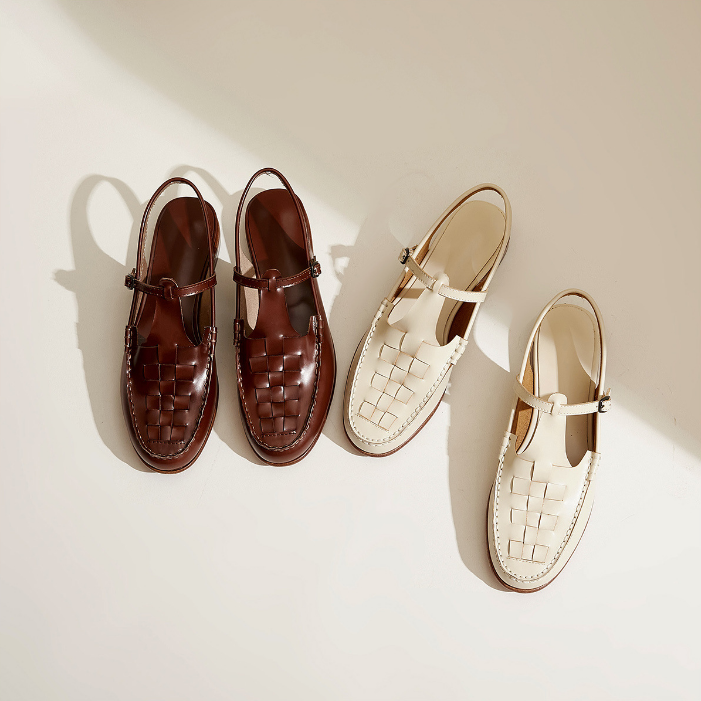 RANYA™ | SANDALES EN CUIR