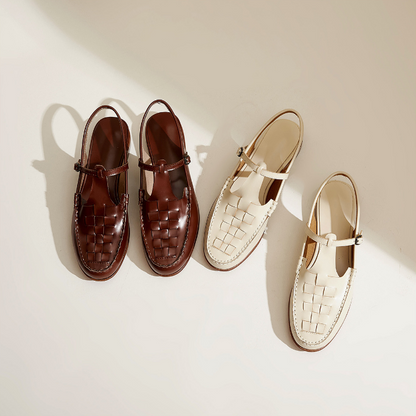 RANYA™ | SANDALES EN CUIR