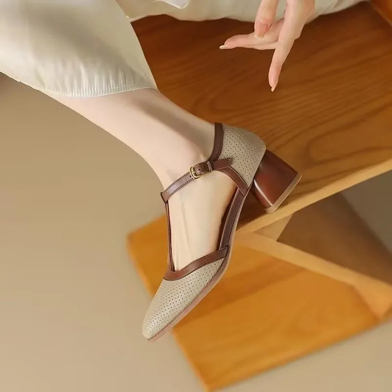 Catarina™ | Chaussures orthopédiques à talon moyen
