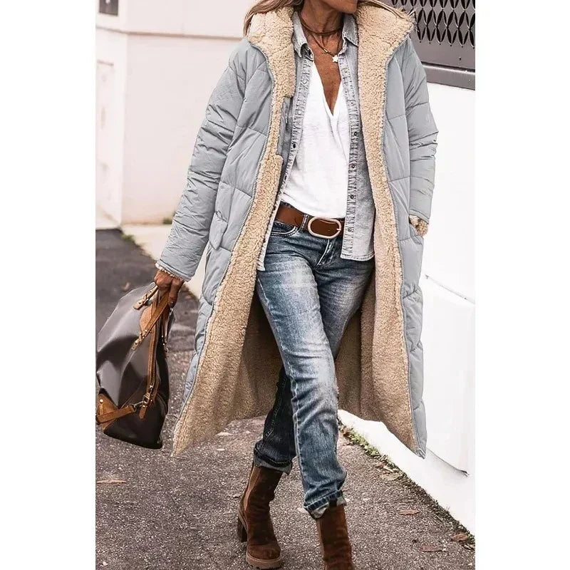 Jade | Manteau d'hiver élégant couleur