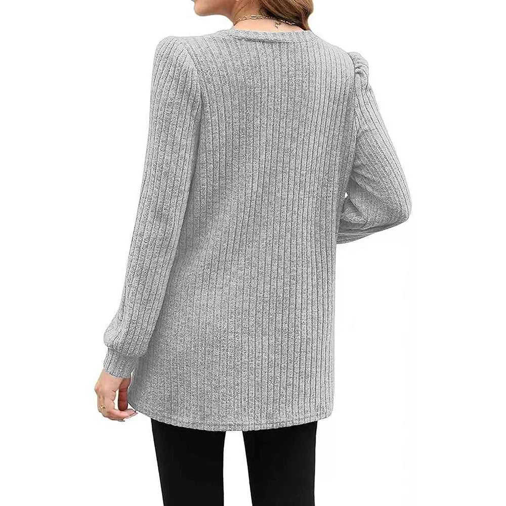 Carol™ | Langpulli für Damen mit Taschen
