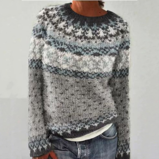 Silvia™ | Pull-over rétro chic et tendance