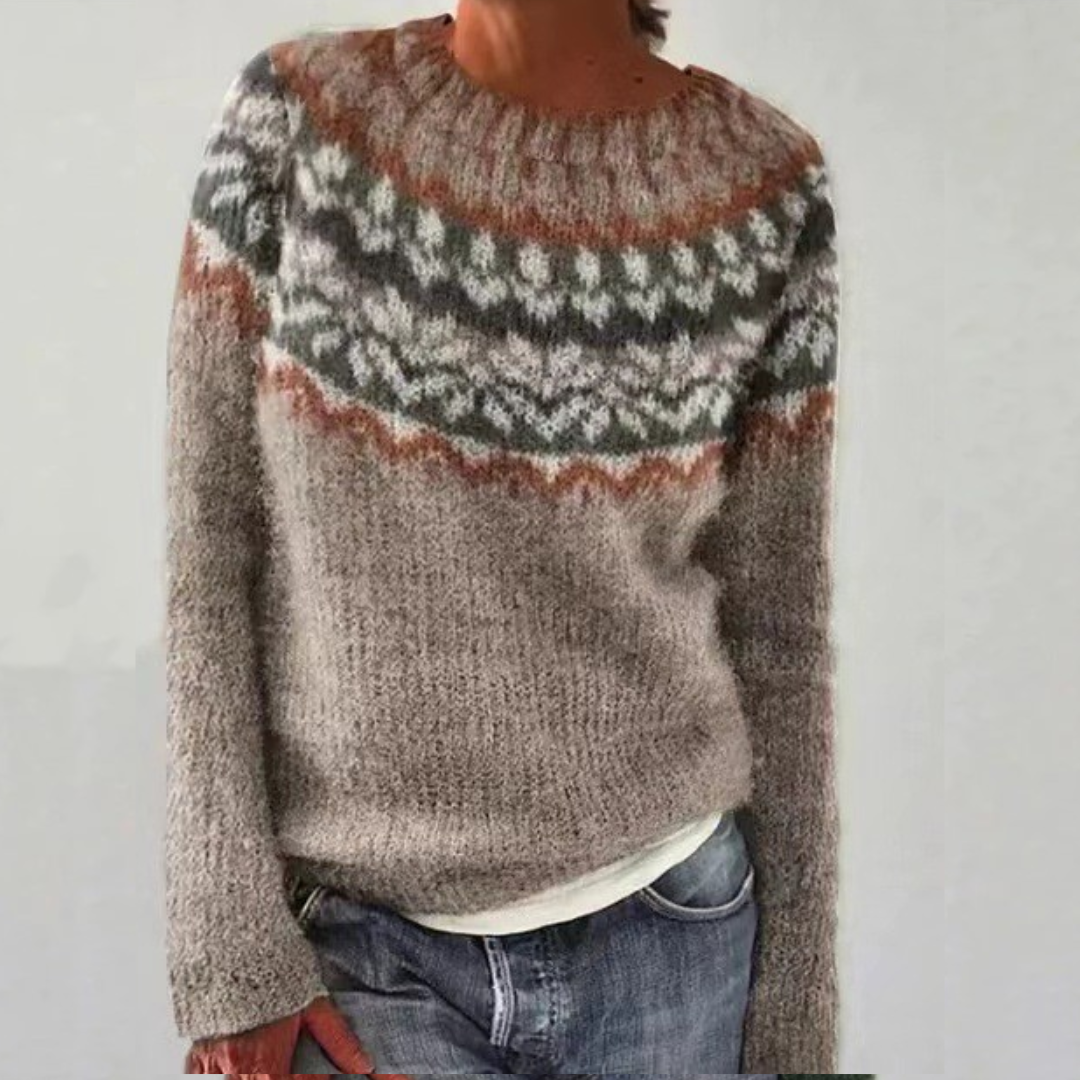 Chloe™ | Pull-over rétro ultra confortable