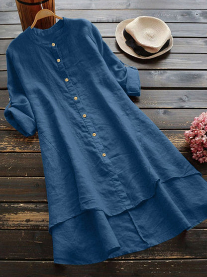 Colleen™ | Damen-Hemdblusenkleid
