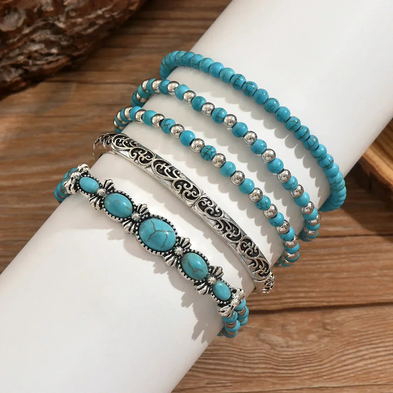 Kairi™ | Bracelet de perles turquoises style bohème
