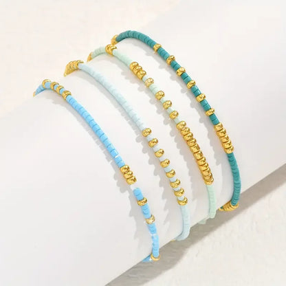 Clarimond™ | Ensemble de bracelets turquoise bohème