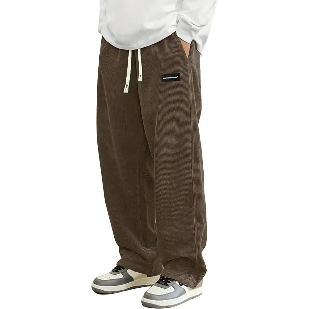 Xander™ | Pantalon Velours Côtelé Unisexe Coupe Ample