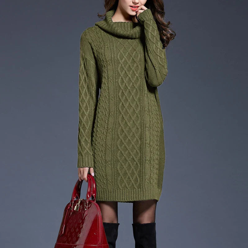 Brenda™ | Eleganter, gestrickter Winterrock