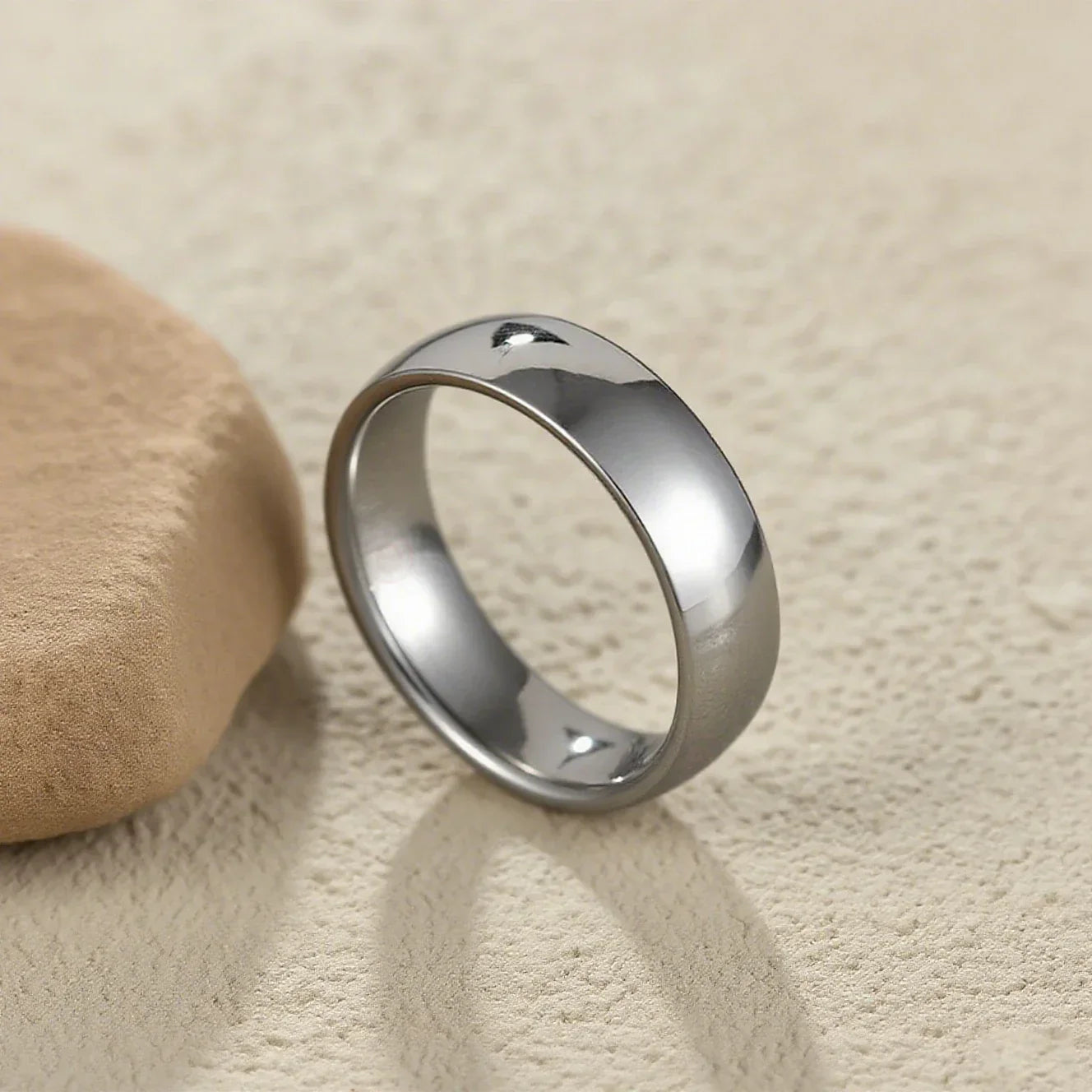 Giovannia™ | Bague de mariage en acier 6 mm