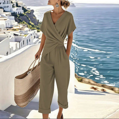 Olympia™ | Ensemble élégant deux pièces fluide et raffiné
