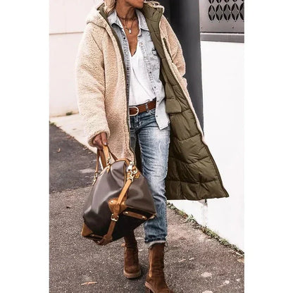 Jade | Manteau d'hiver élégant couleur
