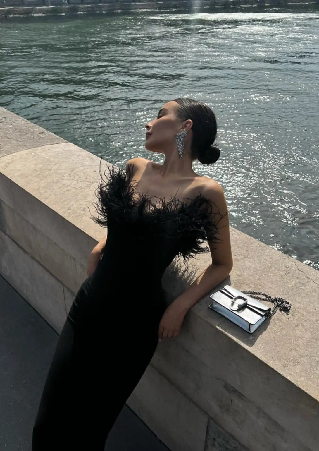 Anastasia™ | Robe à plumes