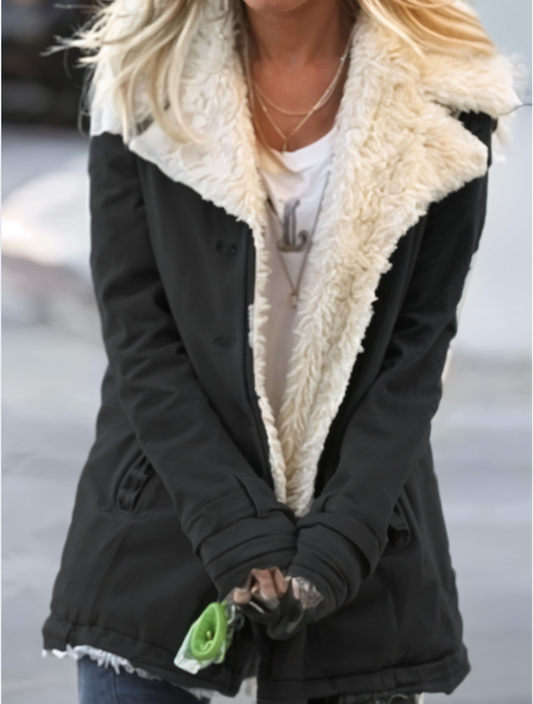 Masha - Veste à Revers Confortable et Élégante