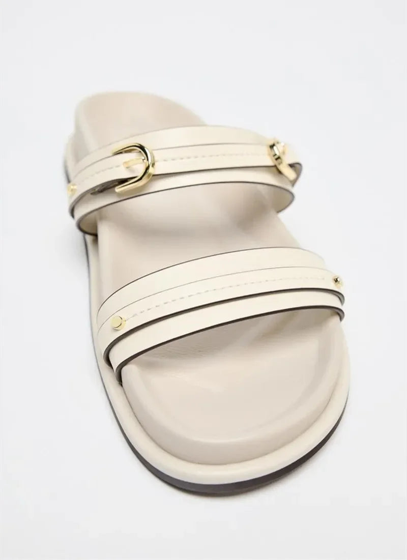 NOLIA™ | SANDALES À DOUBLE BRIDE
