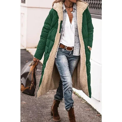 Jade | Manteau d'hiver élégant couleur