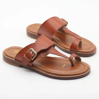 SALWA™ | SANDALES EN CUIR À BOUCLE