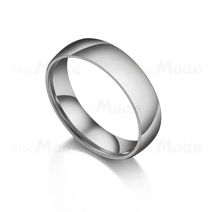 Giovannia™ | Bague de mariage en acier 6 mm