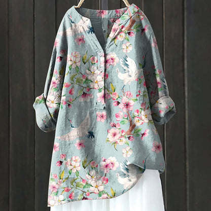 Jovita™ | Blouse fleurie