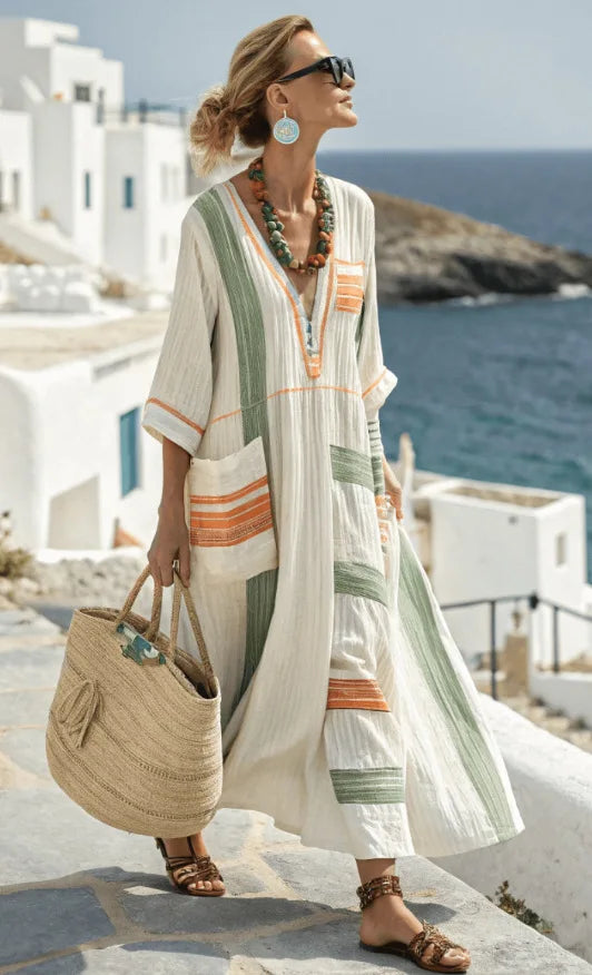 Cassandra™ | Robe maxi d’été fluide et élégante