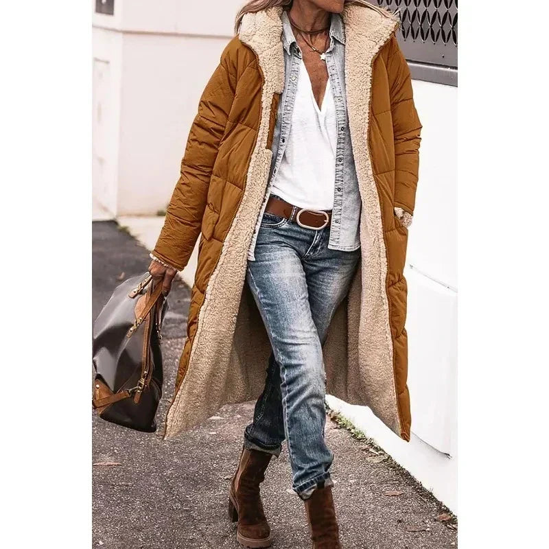 Jade | Manteau d'hiver élégant couleur