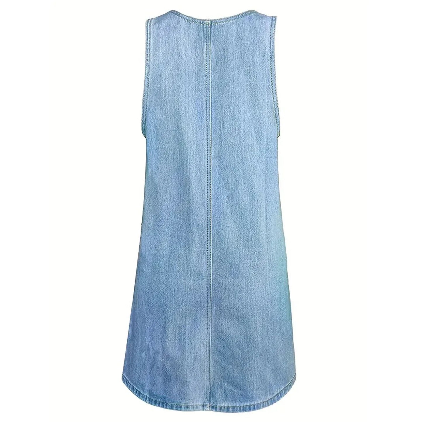 Saylor™ | Robe décontractée look denim
