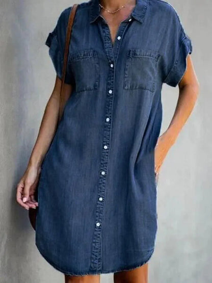 Theresa™ | Jeans-Sommerkleid