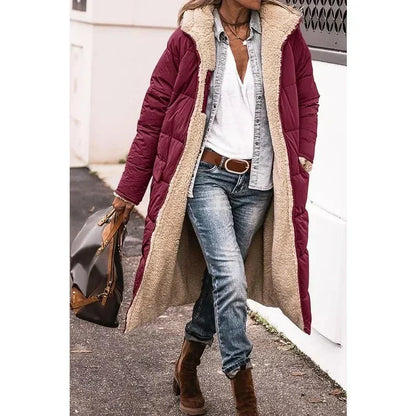 Jade | Manteau d'hiver élégant couleur