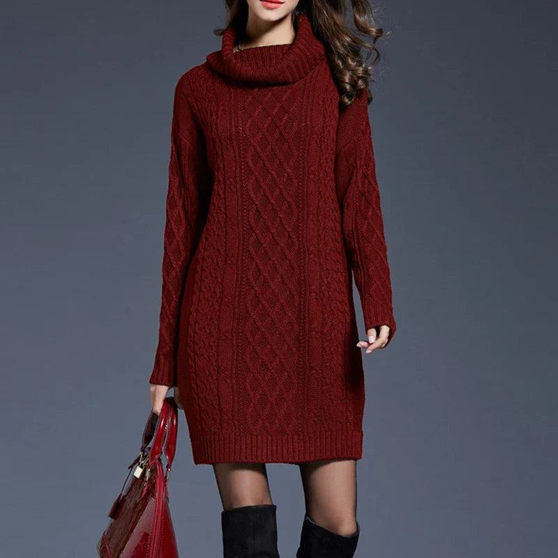 Brenda™ | Eleganter, gestrickter Winterrock