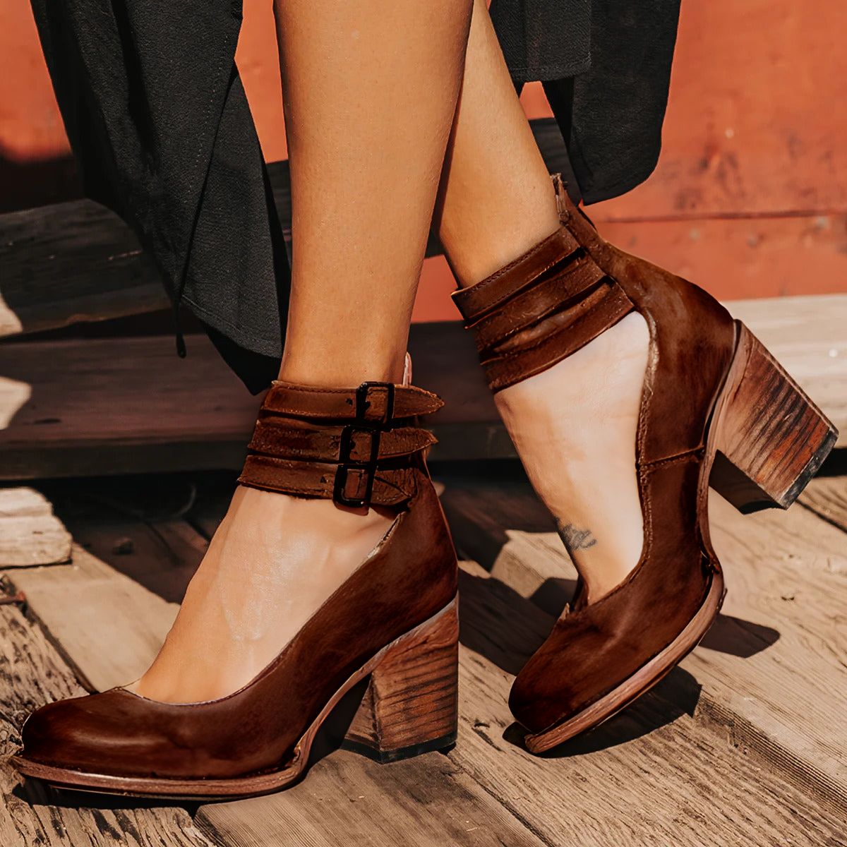 Britta™ | Bottines élégance western chic