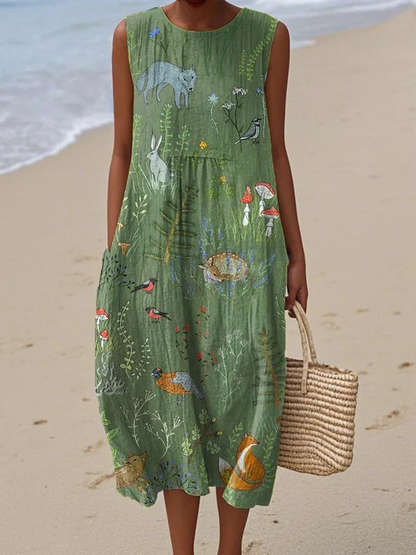 Hope™ Robe Midi Woodland