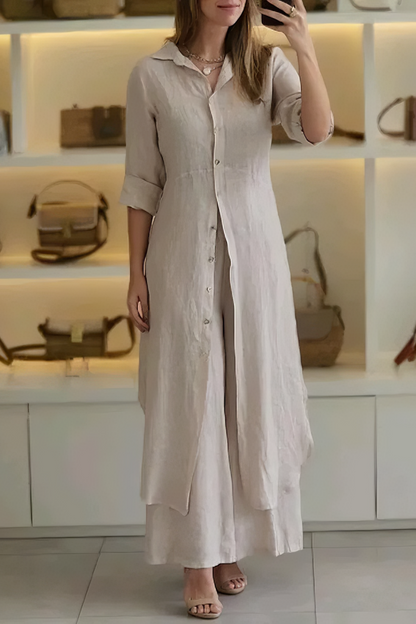 Vienne™ | Ensemble deux pièces robe &amp; pantalon