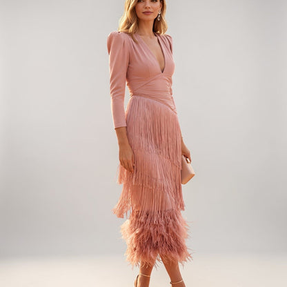 ORELIA™ | ROBE À FRANGES