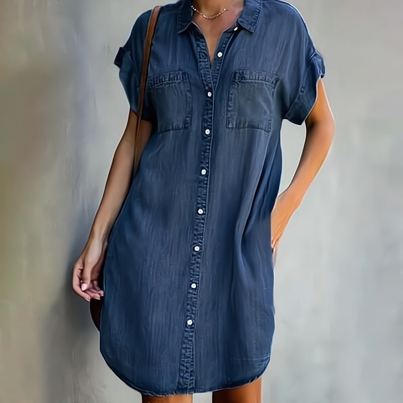 Helen™ | Robe chemise à boutons