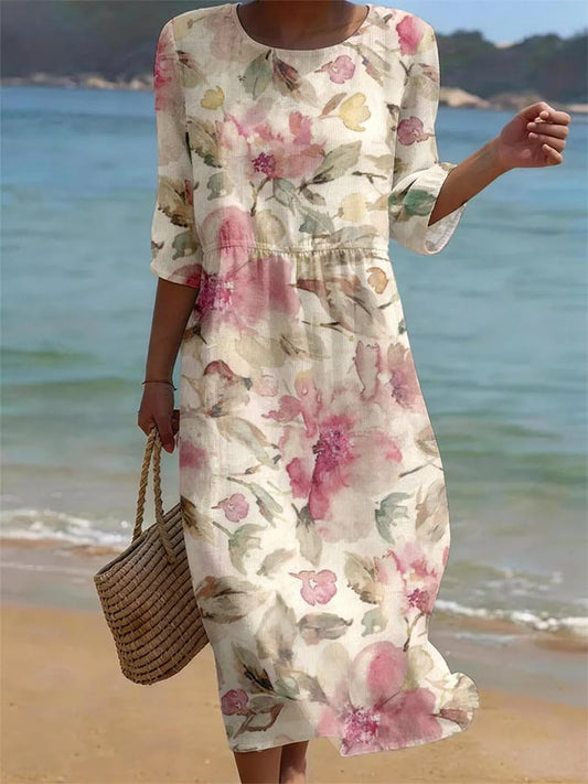 Kylie | Elegantes gemustertes Kleid