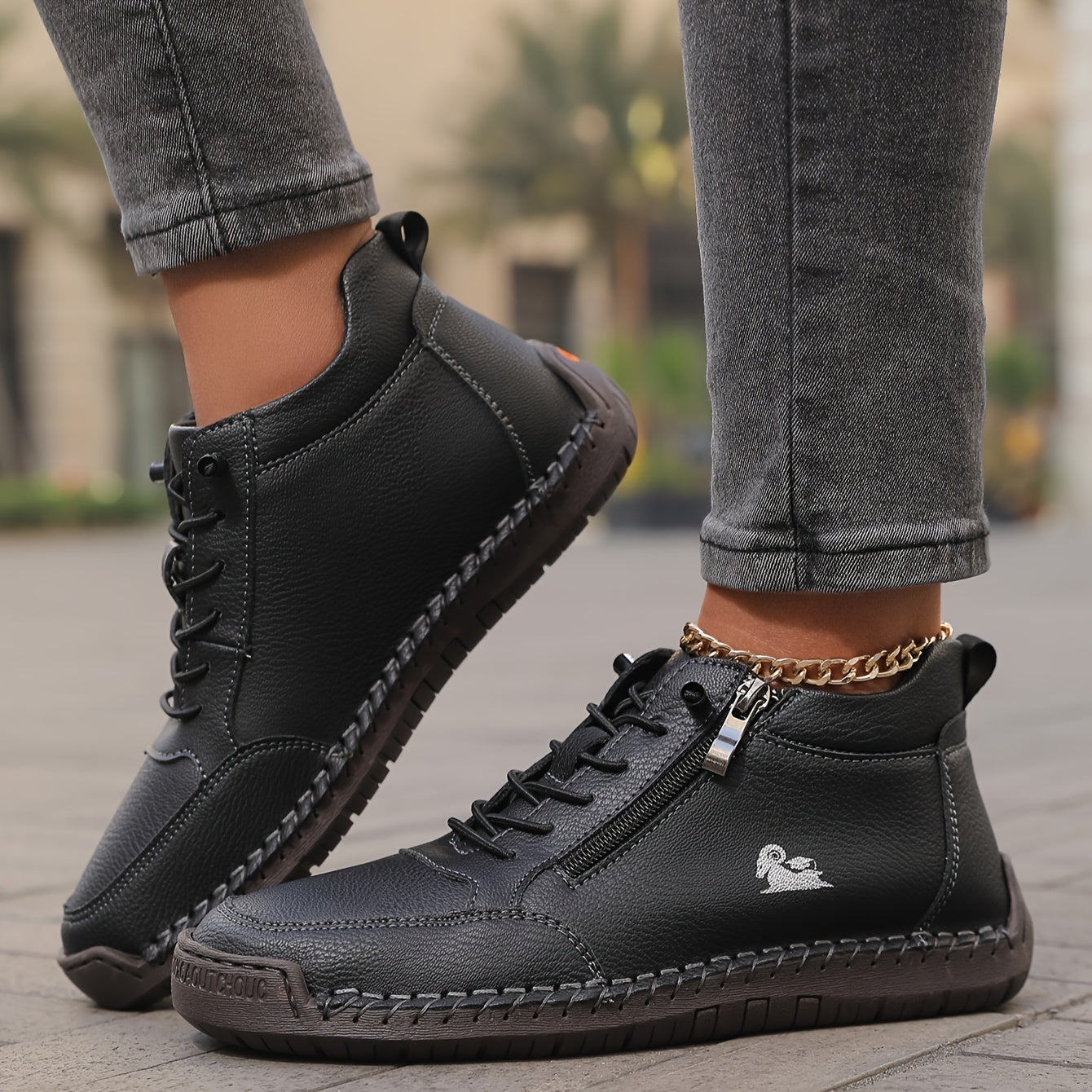Bérénice™ | Baskets orthopédiques zippées
