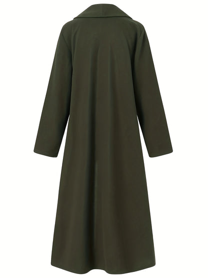 Gwendolyn | Manteau long drapé