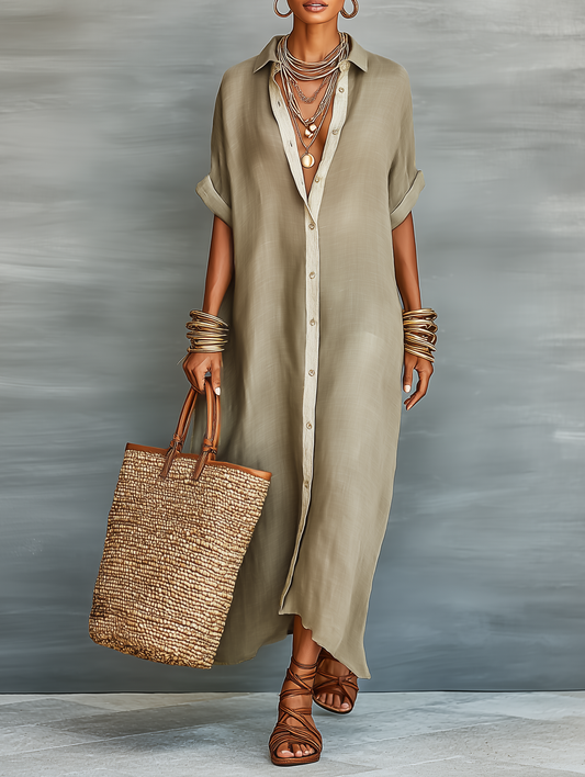 NELYA™ | Robe Lin