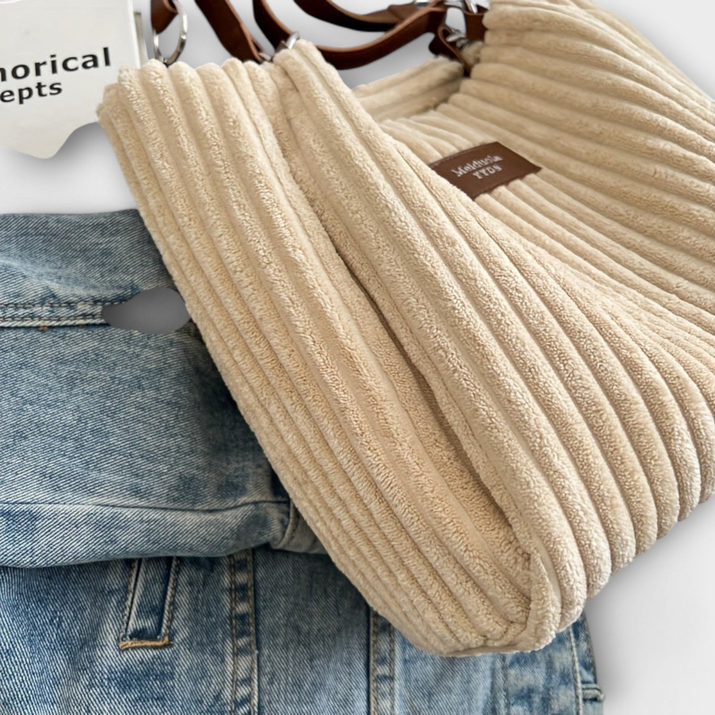 Malva™ | Sac à bandoulière en velours doux
