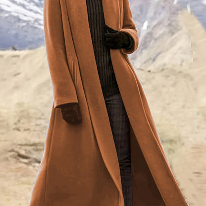 Gwendolyn | Manteau long drapé