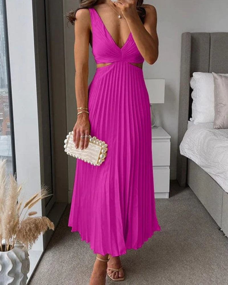 MARWA™ | Robe Plissée