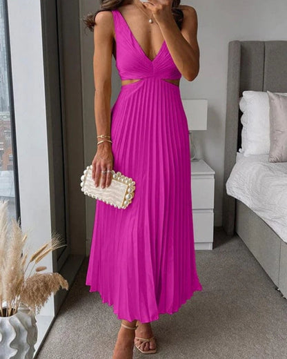 MARWA™ | Robe Plissée