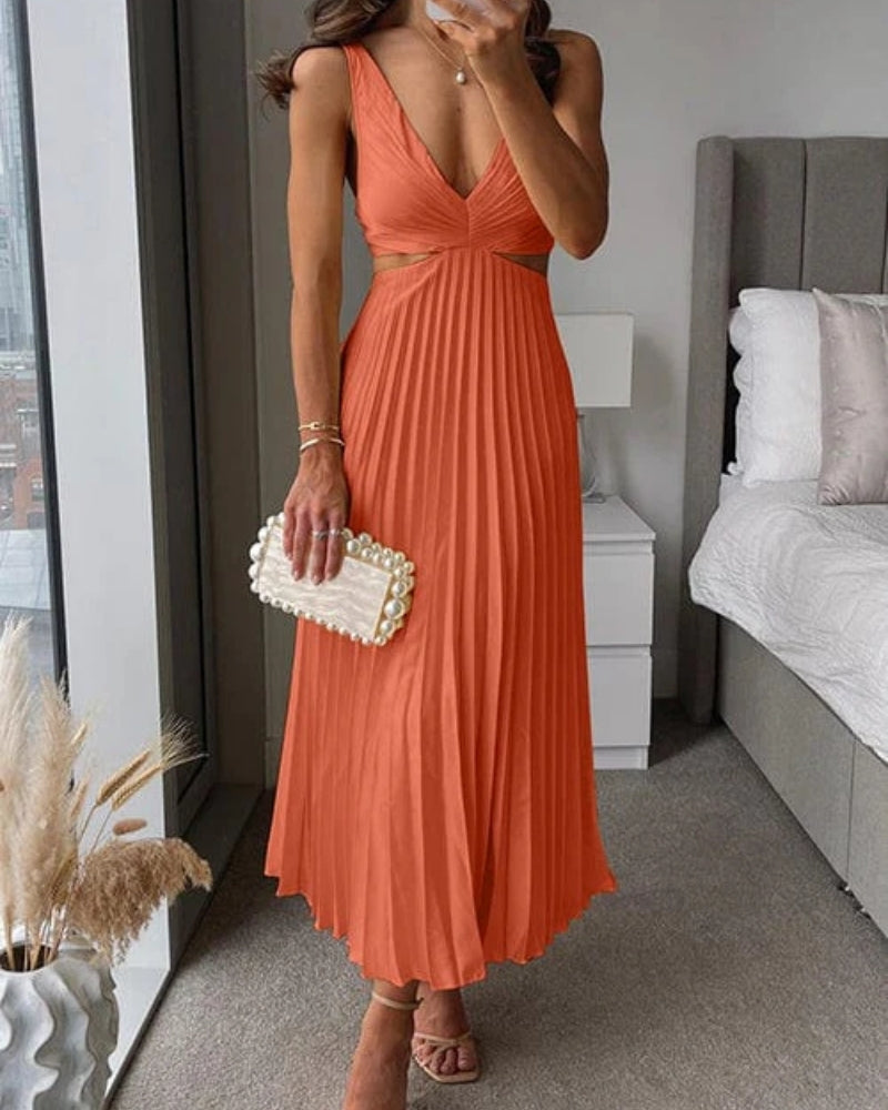 MARWA™ | Robe Plissée