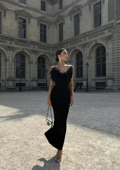 Anastasia™ | Robe à plumes