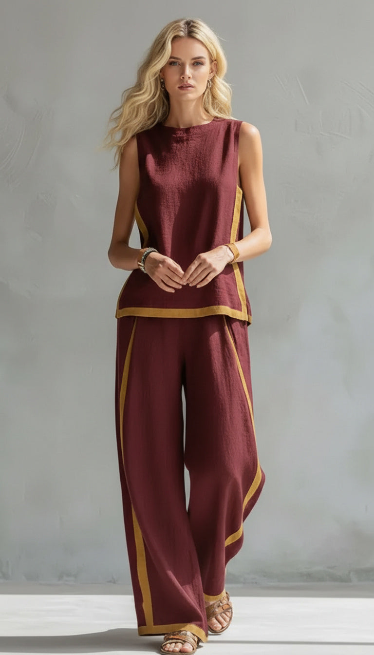 Valeria™ | Ensemble coton-lin