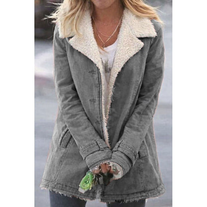 Brynn | Manteau douillet doublé en sherpa
